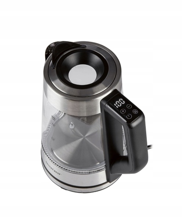 Електричний чайник SilverCrest SWGD 3000 A2, 3000 Вт, 1,7 л, сріблястий/сірий