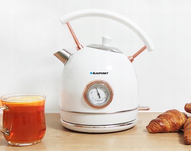 Електричний чайник Blaupunkt EKS802WH, 3000 Вт, 1,8 л, білий