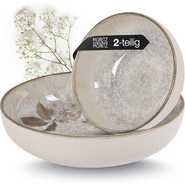 Набір посуду Moritz & Moritz BLOSSOM для 6 осіб (24 шт.) - Сучасний сервіз з іграшковим дизайном, легко миється. Включає тарілки, чашки, миски та сервіровочні тарілки (2 шт.)