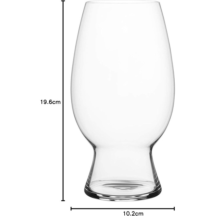 Склянки для пива Spiegelau 480 мл, 2 шт., для крафтового пива, з кришталю, 4992660, можна мити в посудомийній машині