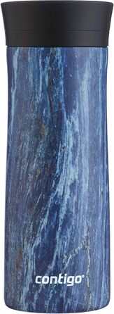 Термокружка Contigo Pinnacle Autoseal, 420 мл, нержавіюча сталь, з функцією Autoseal, для кави з собою, BPA-free, Blueslate