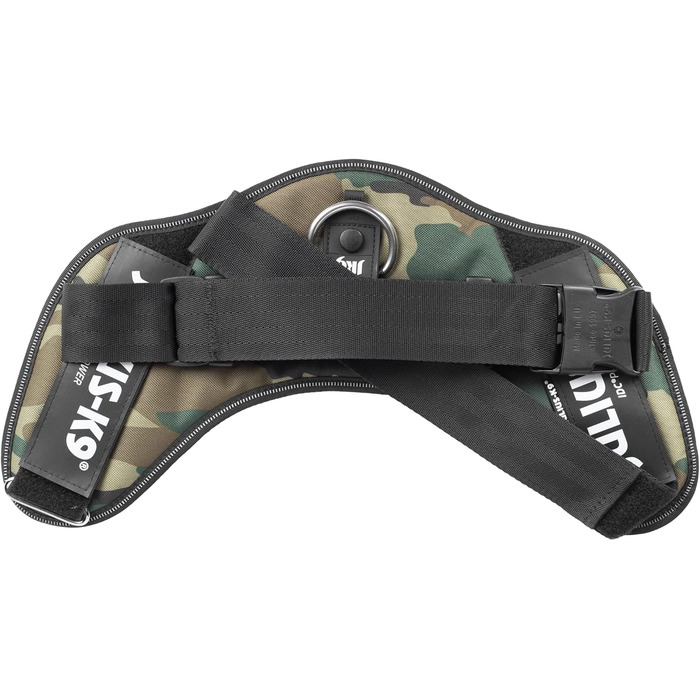 Поясна шлейка JULIUS K-9 IDC Powergeschirre з індивідуальним нанесенням, для собак маленьких, середніх та великих порід, 16IDC+CUSTOMP-B (Камуфляж)
