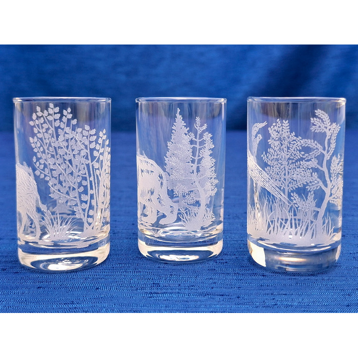 Набір чарок для горілки Art-Glass Myśliwskie, прозорі, 30 мл, 6 шт.