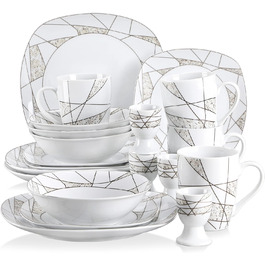 розмір: 20-дентне посудомийна набір