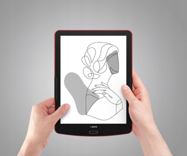 Електронна книга inkBOOK Focus Plus red, 7,8