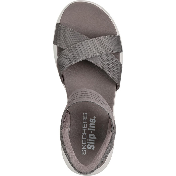 Сандалі Skechers Ultra Flex 3.0 Never Netter Hands Free Slip-ins жіночі, 42 EU, темно-бежеві