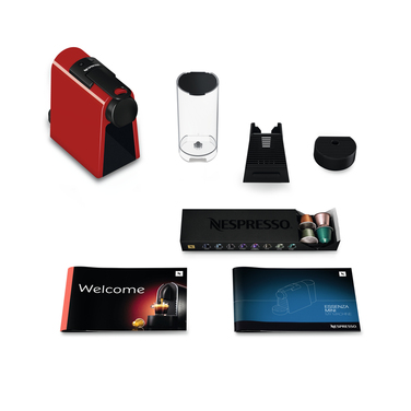 Капсульна кавомашина De'Longhi Nespresso Essenza Mini EN85R, 19 бар, червона