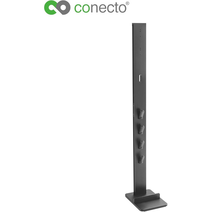 Підставка для пилососа Conecto: універсальна сумісна з Dyson Gen5, V15, V12, V11, V10, V8, V7, V6, чорний дизайн