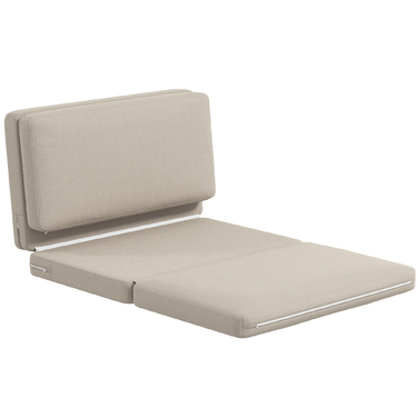 HOMCOM 3-in-1 Foldable Floor Sofa, Convertible Sofa Bed with Velvet Appearance, Padded to 240 kg Load Capacity for Bedroom, Living Room, Beige | Aosom