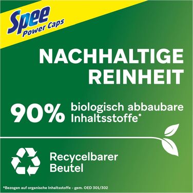 Капсули для прання кольорових речей Spee Power Caps Color, аромат Fresh, 120 шт.