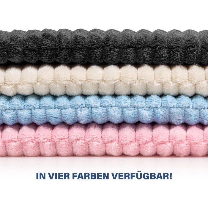 Килимок для собак Wallace & Jone Cardi, 60x45 см, світло-блакитний, для маленьких собак