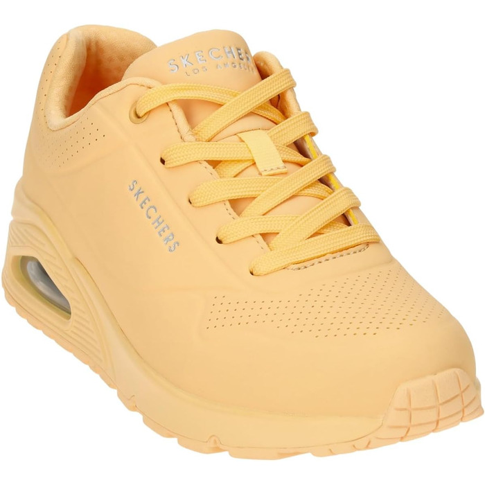 Жіночі кросівки Skechers UNO Stand On Air – Золота овечка Durabuck Mesh, 35 EU