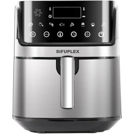 Фритюрниця Sifuplex з гарячим повітрям 6.5L з Rapid Air, сенсорне управління, 3 функції: смаження, випікання, розморожування