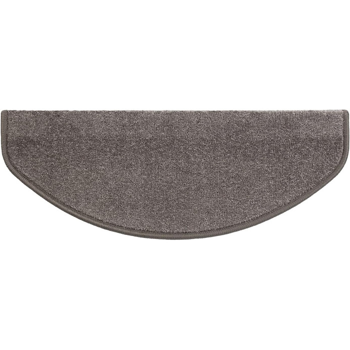 Набори килимків на сходи ETM Original, 15 шт. у наборі, 20 кольорів та 20 моделей, напівкруглі (23,5 x 65 см), бежеві та антрацитові