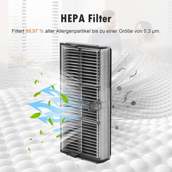 Набір аксесуарів для робота-пилососа Dreame L20 Ultra: 2 щітки, 6 мішків, 4 мокрі серветки, 4 HEPA-фільтри, 4 бічні щітки, 1 щітка для очищення