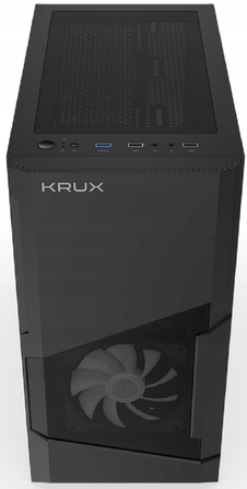 Корпус для ПК Krux Cosmo Midi Tower, сірий
