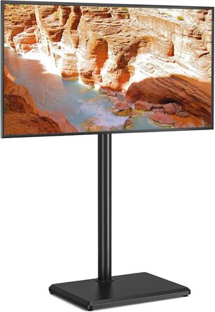 Підставка для телевізора TVON: регульована, поворотна, для діагоналей 32-55 дюймів, VESA 400x400, до 40 кг, чорний