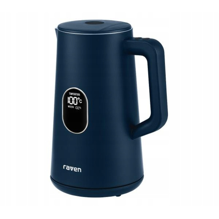 Електричний чайник Raven EC024G, 1800 Вт, 1,5 л, синій