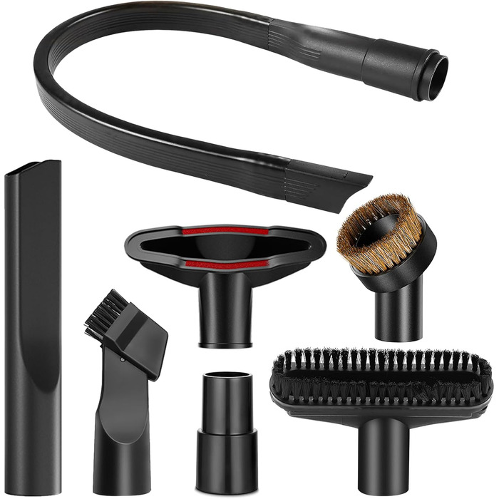 Насадки для пилососа PIWOSGOL7Stk - універсальний комплект для прибирання, 32/35 мм