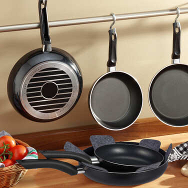 Relaxdays 8-Piece Felt Pan Protectors