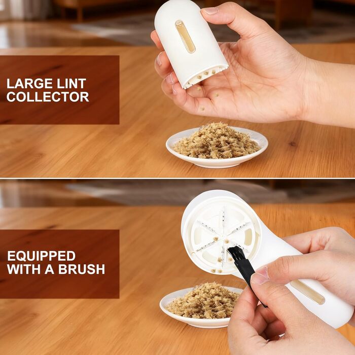 Електричний видалення ворсу Cozary: 6 лез, 5 швидкостей, LED-дисплей, для одягу