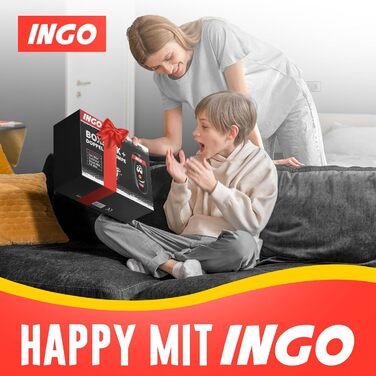 Дитячий боксерський мішок INGO® з навчальними зонами, рукавички та насос | 165 см для розвитку фокусу та самоконтролю