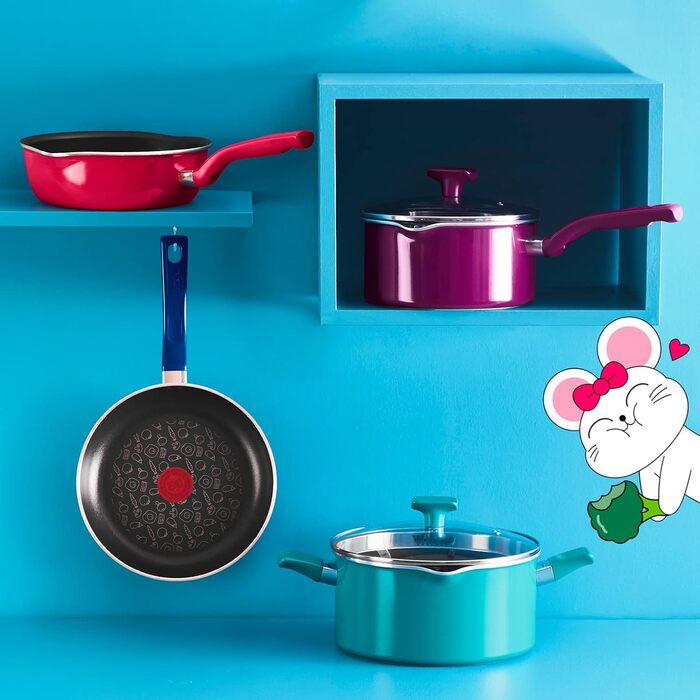 Сковорода Tefal Chefclub Brat Titanium 24 см з антипригарним покриттям та індикатором нагріву