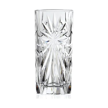 Набір з 6 келихів для шампанського/просекко RCR, 160 мл, кришталево-прозорі, стійкі до миття в посудомийній машині, для весілля/день народження