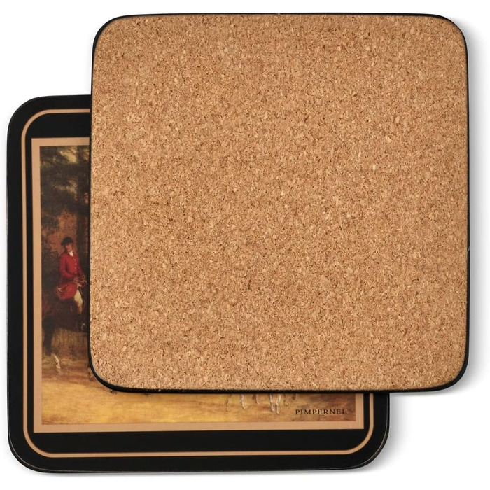 Tally Ho Coasters, 6 Pieces (m)