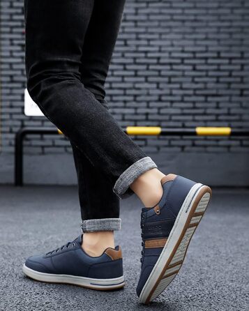 ARRIGO BELLO Кросівки для чоловіків: спортивні, класичні, для ходьби. Матеріал: штучна шкіра (PU). Розміри 41-46. Колір: синій.