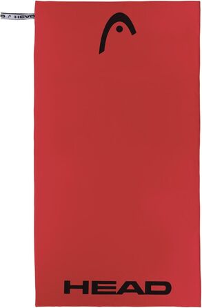 Рушник для дому Osama Home Head Active з гумкою, комплект мікрофібрових рушників. М'який, легкий, швидковисихаючий фітнес-рушник, вбираючий рушник для душу, компактні рушники для подорожей (70x140 см, Червоний Лава)