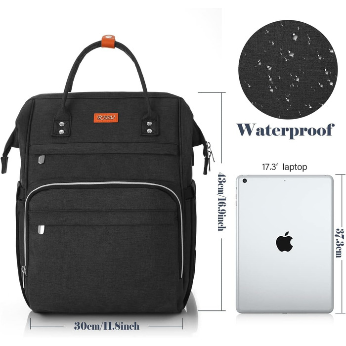 Жіночий рюкзак для школи та подорожей з відділенням для ноутбука 15.6