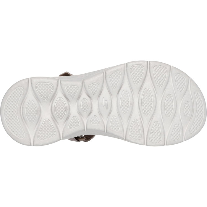 Сандалі жіночі Skechers Go Walk Flex Illuminate Hands Free Slip-ins Taupe 36 EU
