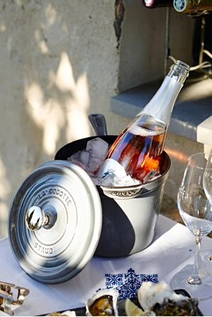 Каструля-ковш STAUB 18 см, 2,8 л, чавун, для соусів, універсальна, графітово-сіра