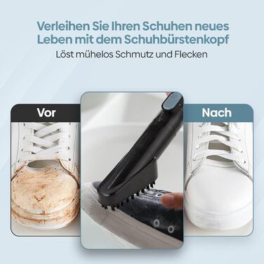 Olvy Teppichreiniger 2.0 - Потужний очищувач килимів з 17000 Па, шлангом 1.6м, кабелем 4м, функцією самоочищення та 500мл миючого засобу - для килимів, диванів, матраців та авто