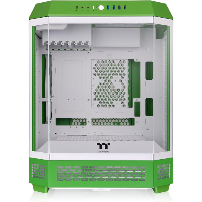 Корпус для ПК Thermaltake The Tower 600 Mid Tower, приховані конектори, колір Light-Year Green