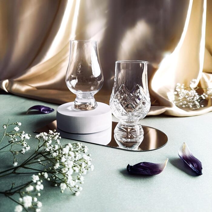 Склянки для віскі Glencairn Cut Premium | Набір подарунковий (2 шт.)