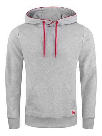 Чоловічий худі riverso RIVEnno Regular Fit з капюшоном, сірий меланж, розмір 3XL