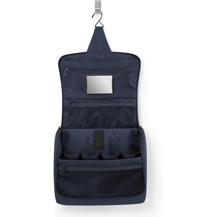 Сумка-органайзер Reisenthel Toiletbag XL з гачком, водонепроникний матеріал (Midnight Gold)