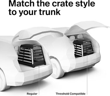 Трейлер для собак Thule Allax XL (Чорний/Алюміній) - переносна переносна клітка для собак в автомобіль