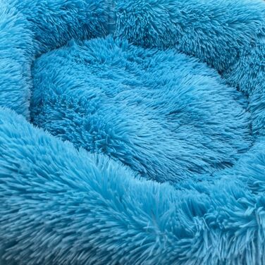 Ліжко для собак та котів Yuma Spazio, 35 x 50 см, бірюзове, міцне, анти-гризун, знімний чохол