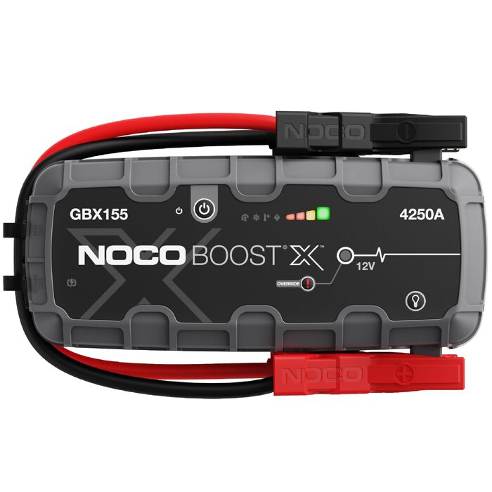 Бустерний пускач NOCO Boost X GBX155 4250A для автомобілів (бензин до 10.0L, дизель до 8.0L) — Потужний Powerbank для запуску двигуна