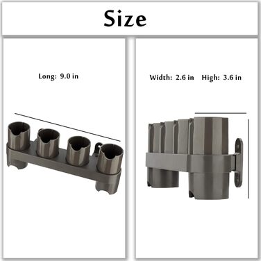 Кріплення-тримач для пилососів Dyson V7, V8, V10, V11, V12, G5, GEN5 (Wandhalterung)