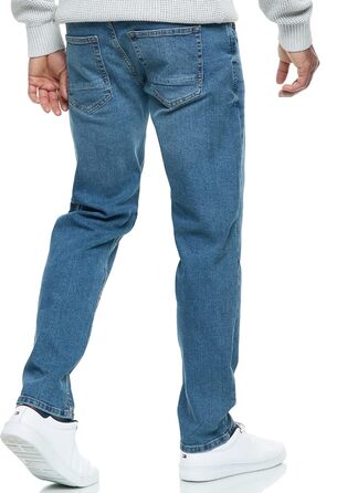 Чоловічі джинси Indicode INSantino з еластичного деніму (99% бавовна), 32W/32L, Medium Dark Cloud