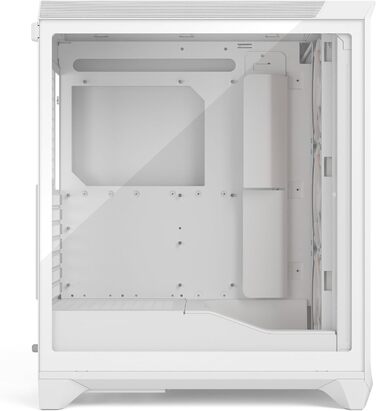Корпус для ПК Fractal Design Meshify 3 White RGB TG Clear Tint з RGB підсвіткою та сітчастою передньою панеллю, підтримка ATX/mATX, 3 RGB вентилятори Momentum включені