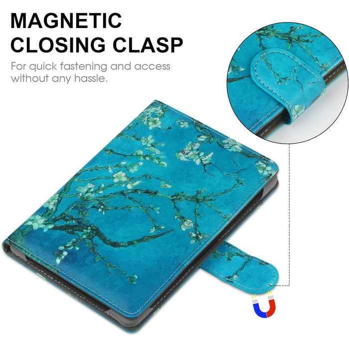 Чохол для Kindle, Kobo, Pocketbook, Tolino, Sony eReader 6-6.8