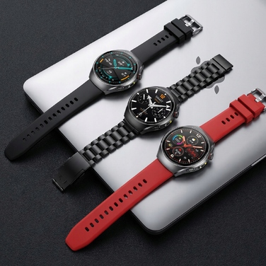 Смарт-годинник Lazird ZEGAREK з функціями ЕКГ, тонометром та глюкометром, чорний