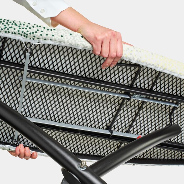 Чохол для гладильної дошки Brabantia New Dawn з 8 мм шаром піни, Fairtrade бавовна, 124 x 38 см