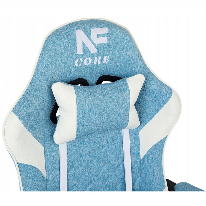 Ігрове крісло Infini Core Light Blue/White
