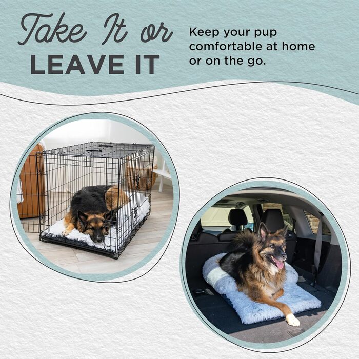 Круглий лежак для тварин Best Friends by Sheri Calming Donut Lux - штучне хутро, 58x58 см, сірий (з валиком для шиї)